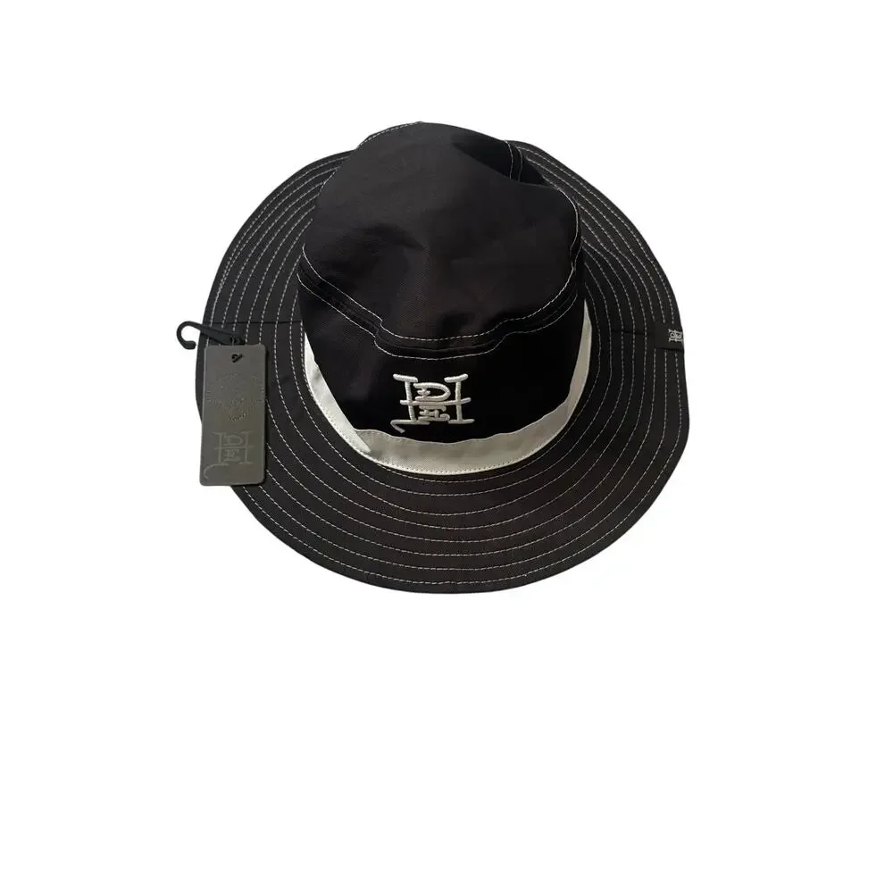 Ed Hardy wide brim boonie Sun hat, Adjustable chin strap, new with tags